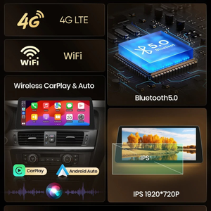 Android Auto CarPlay Autoradio BMW X3 F25 2010-2017 X4 F26 2014-2018