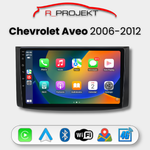 Android Auto Carplay Head Unit Chevrolet Aveo 2006-2012