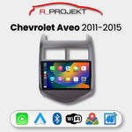Android Auto Carplay Head Unit Chevrolet Aveo 2011-2015