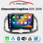 Android Auto Carplay Head Unit Chevrolet Captiva 2011-2016