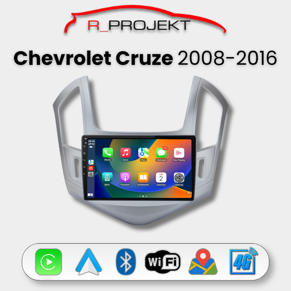 Android Auto Carplay Head Unit Chevrolet Cruze 2008-2016