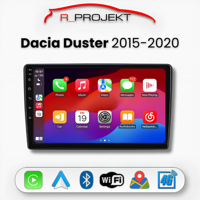 Head Unit Android Auto Carplay Dacia Duster 2015-2020
