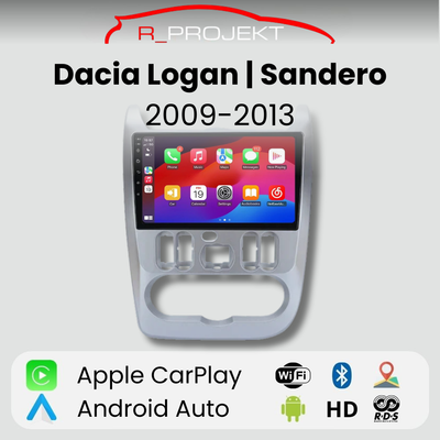 Android Auto Carplay Dacia Logan Sandero 2009-2013 Head Unit
