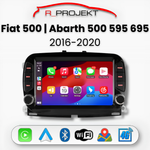 Pantalla Android Auto Carplay Fiat 500 Abarth 595 695 2016-2020