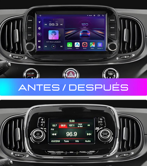 Android Auto Carplay Screen Fiat 500 Abarth 595 695 2016-2020