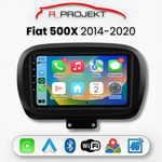 Pantalla Android Auto Carplay Fiat 500X 2014-2020