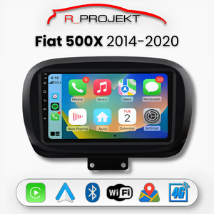 Pantalla Android Auto Carplay Fiat 500X 2014-2020
