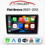 Pantalla Android Auto Carplay Fiat Bravo 2007-2012