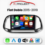 Pantalla Android Auto Carplay Fiat Doblo 2015-2019