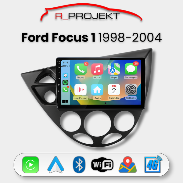 Autoradio Android Auto Carplay Ford Focus 1 MK1 1998-2004
