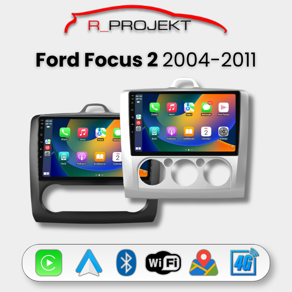 Autoradio Android Auto Carplay Ford Focus 2 MK2 2004-2011