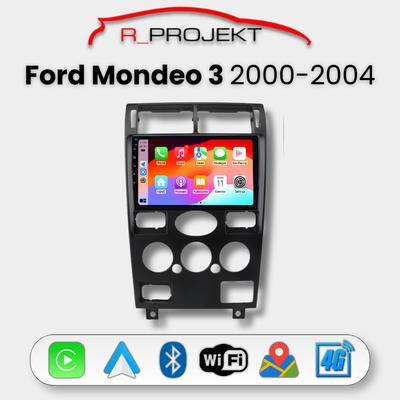 Autoradio Android Auto Carplay Ford Mondeo 3 2000-2004