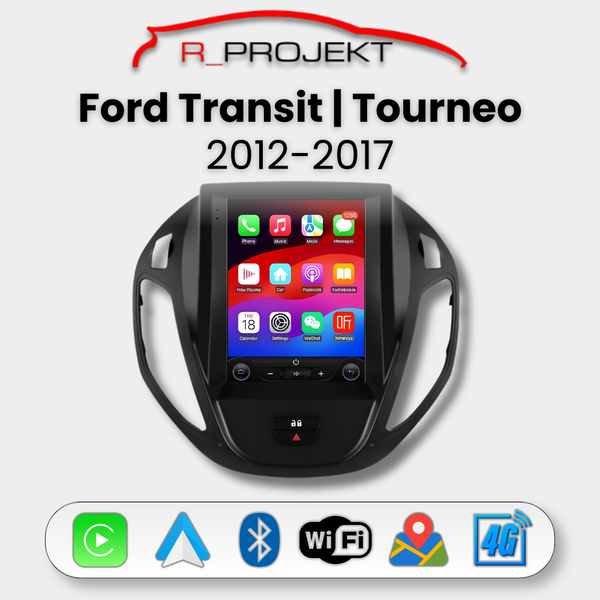 Autoradio Android Auto Carplay Ford Transit Tourneo 2012-2017