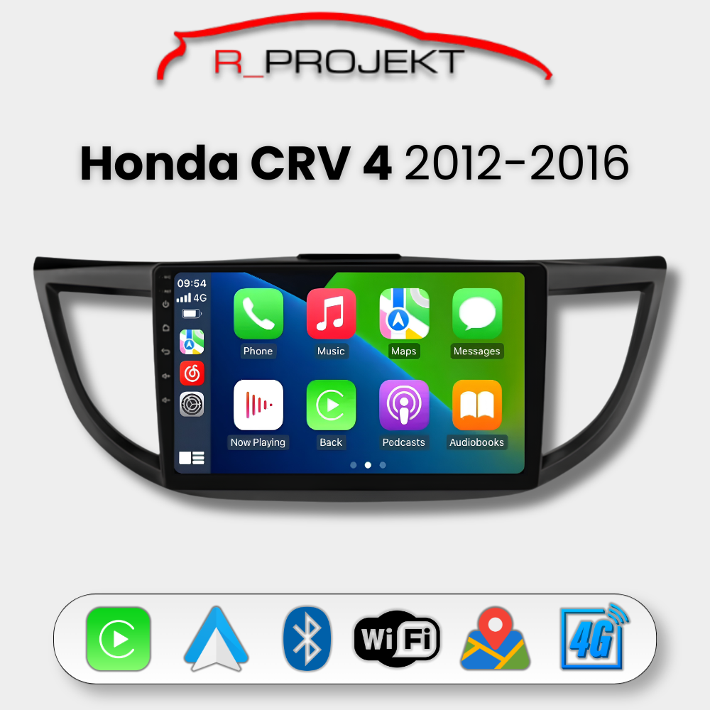 Pantalla Android Auto Carplay Honda CRV CR-V 2012-2016