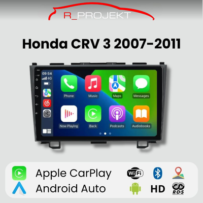 Android Auto Carplay Screen Honda CRV CR-V 3 2007-2011