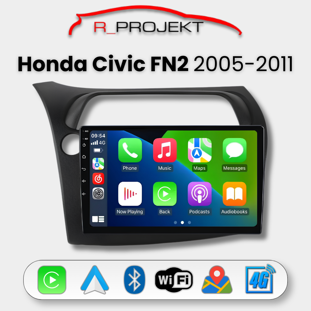 Pantalla Android Auto Carplay Honda Civic 2005-2011