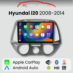 Pantalla Android Auto Carplay Hyundai i20 2008-2014