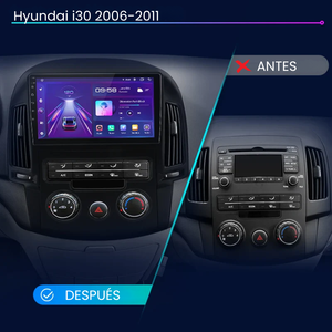 Pantalla Android Auto Carplay Hyundai i30 2006-2011