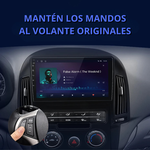 Pantalla Android Auto Carplay Hyundai i30 2006-2011