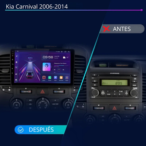 Pantalla Android Auto Carplay Kia Carnival 2006-2014
