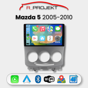 Head Unit Android Auto Carplay Mazda 5 2005-2010
