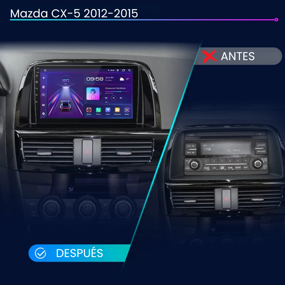Android Head Unit Mazda CX5 (2012-2015) | CarPlay GPS – R_PROJEKT