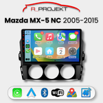 Android Auto Carplay Head Unit Mazda MX-5 MX5 III 3 NC 2005-2015