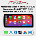 Pantalla Android Auto Carplay Mercedes Clase A W176 CLA C117 GLA X156 2013-2018
