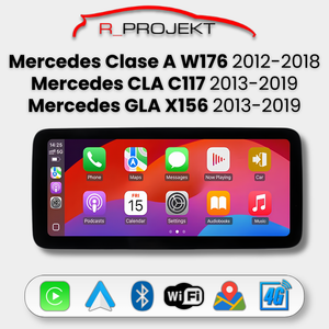 Pantalla Android Auto Carplay Mercedes Clase A W176 CLA C117 GLA X156 2013-2018