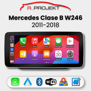 Pantalla Android Auto Carplay Mercedes Clase B W246 2011-2018