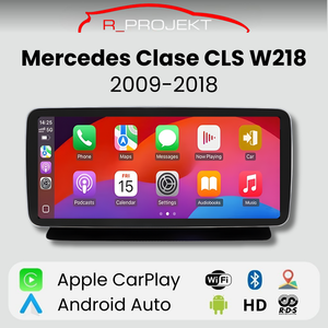 Pantalla Android Auto Carplay Mercedes Clase CLS W218 2009-2018