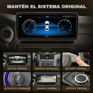 Pantalla Android Auto Carplay Mercedes Clase CLS W218 2009-2018