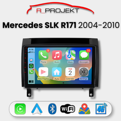 Pantalla Android Auto Carplay Mercedes SLK R171 2004-2010