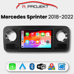Pantalla Android Auto Carplay Mercedes Sprinter 2018-2022