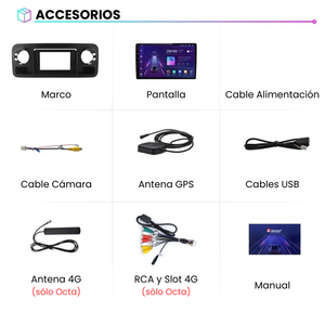 Pantalla Android Auto Carplay Mercedes Sprinter 2018-2022