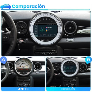 Autoradio Android Auto Carplay Mini Cooper | Clubman | Countryman R55 R56 R57 R58 R60 2006-2013