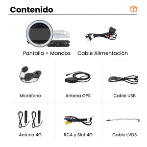 Autoradio Android Auto Carplay Mini Cooper | Clubman | Countryman R55 R56 R57 R58 R60 2006-2013