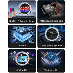 Autoradio Android Auto Carplay Mini Cooper | Clubman | Countryman R55 R56 R57 R58 R60 2006-2013