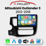 Pantalla Android Auto Carplay Mitsubishi Outlander 3 2012-2018
