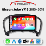 Autoradio Android Auto Carplay Nissan Juke YF15 2010-2019