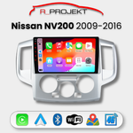 Autoradio Android Auto Carplay Nissan NV200 2009-2016