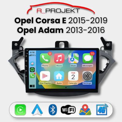 Head Unit Android Auto Carplay Opel Corsa E 2015-2019 Adam 2013-2016