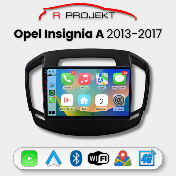 Head Unit Android Auto Carplay Opel Insignia 2013-2017