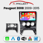 Android Auto Carplay Head Unit Peugeot 3008 2009-2015