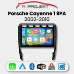 Head Unit Android Auto Carplay Porsche Cayenne 1 9PA 2002-2010
