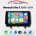 Android Auto Carplay Head Unit Renault Clio 3 2005-2014