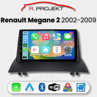 Android Auto Carplay Head Unit Renault Megane 2 2002-2009