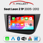 Pantalla Android Auto Carplay Seat Leon 2 MK2 2005-2012