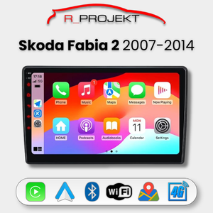 Autoradio Android Auto Carplay Skoda Fabia 2 2007-2014