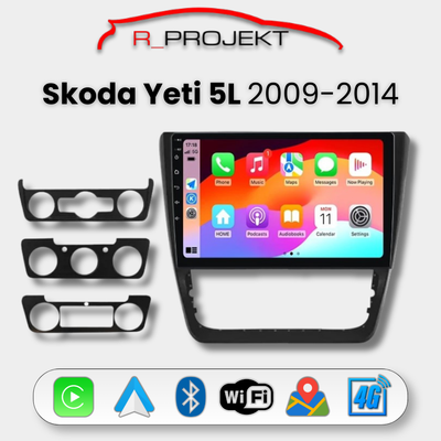 Autoradio Android Auto Carplay Skoda Yeti 5L 2009-2014